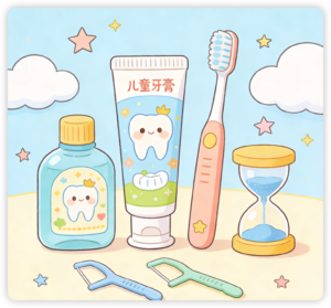 Tips for oral care for children of different age groups